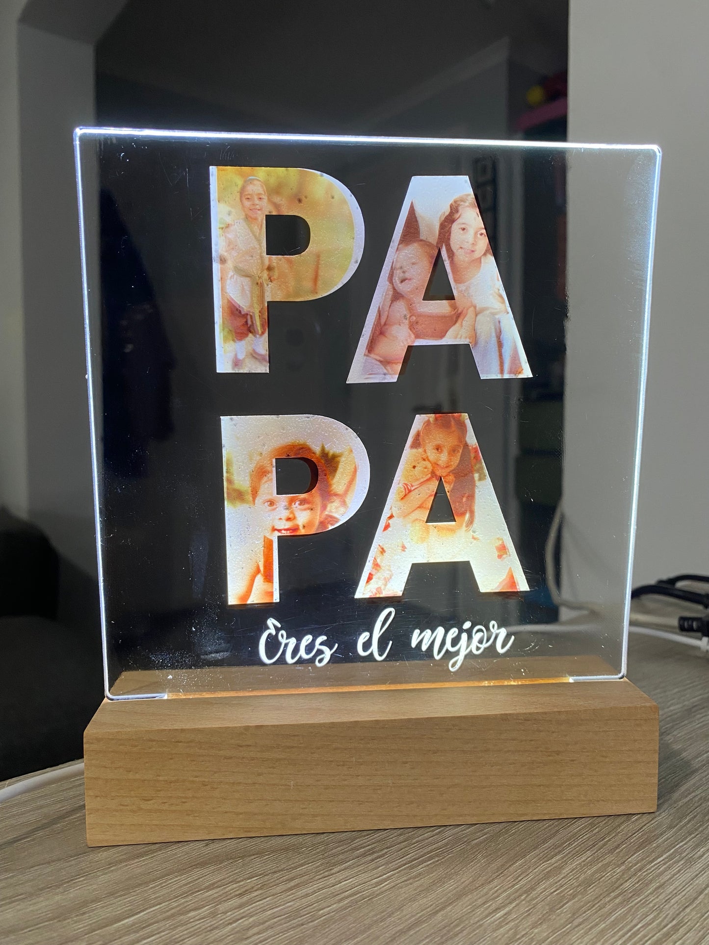 Lámpara LED personalizada para regalar