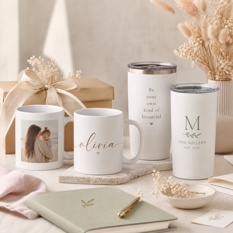 Tazas y vasos personalizados