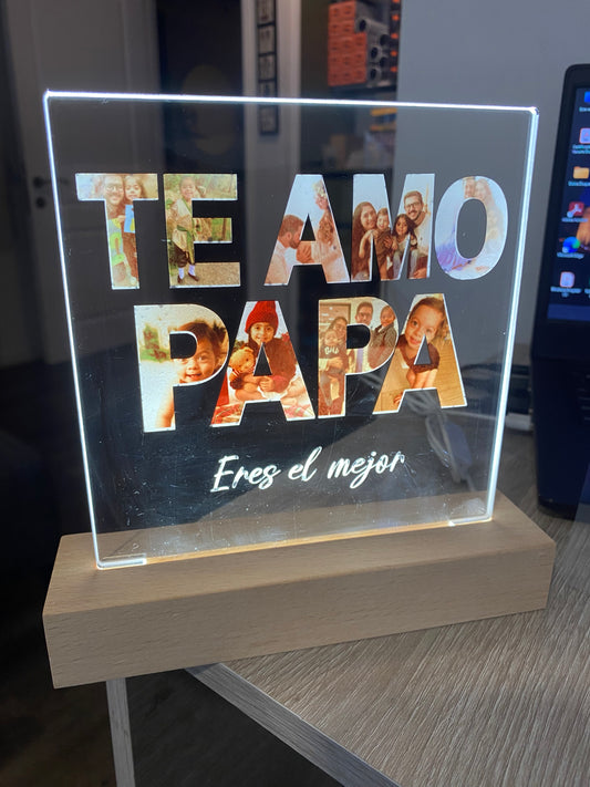 Lámpara LED personalizada para regalar