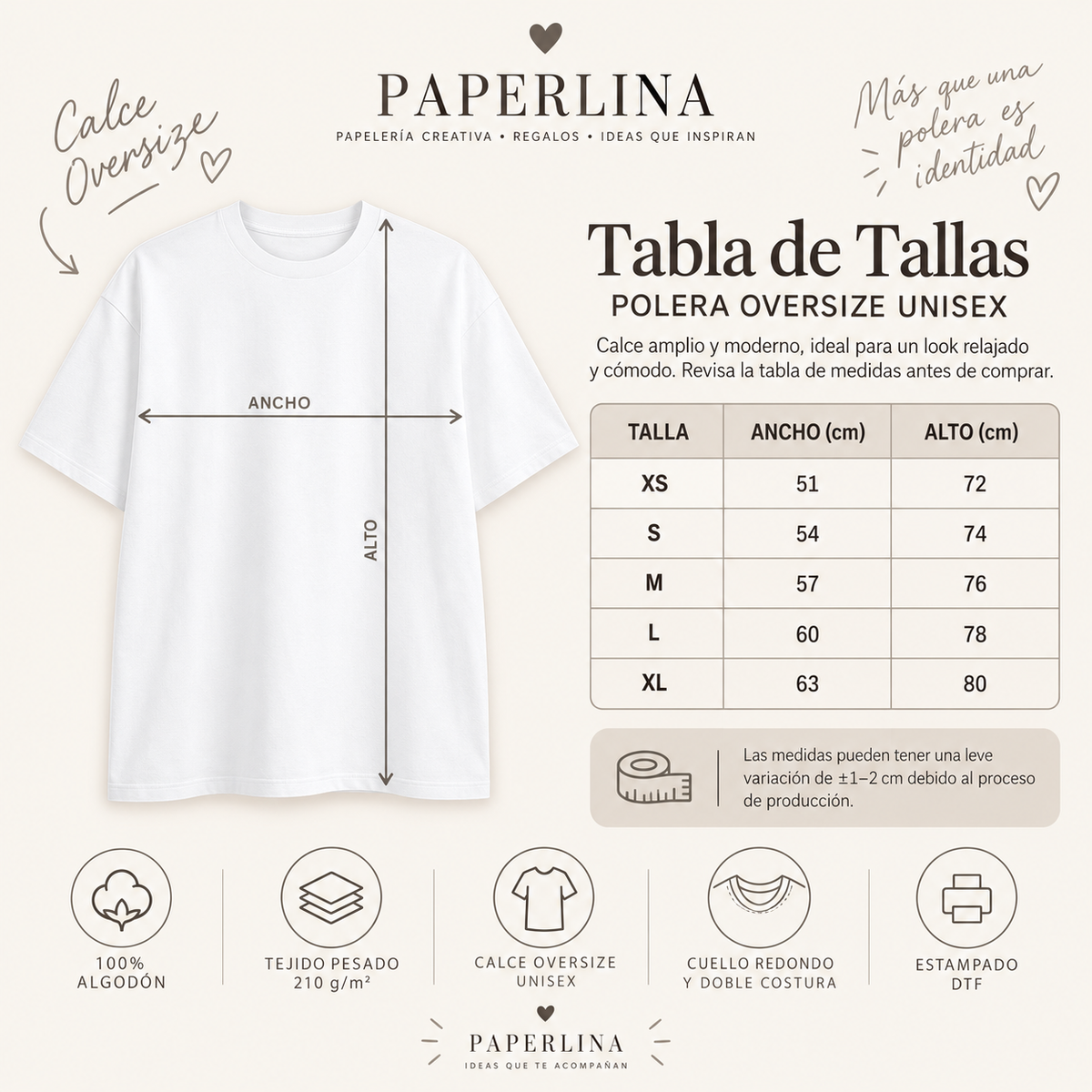 Polera Oversize Mascotas con Actitud – Elige tu Diseño