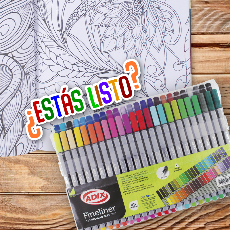 Fineliner 48 Colores ADIX