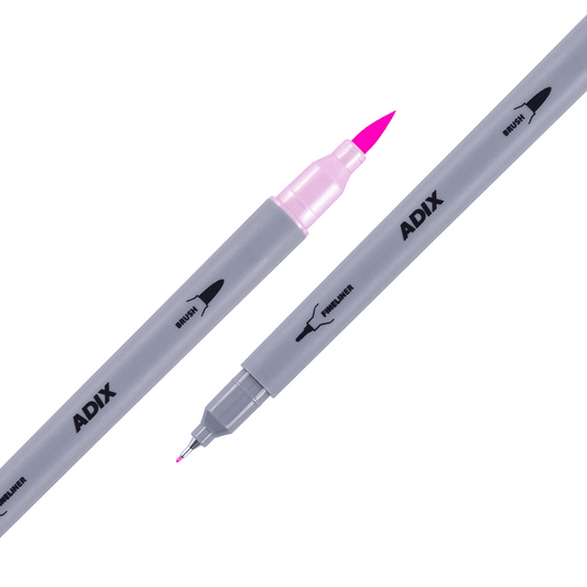 Marcador Doble Punta 6 Colores Pastel ADIX