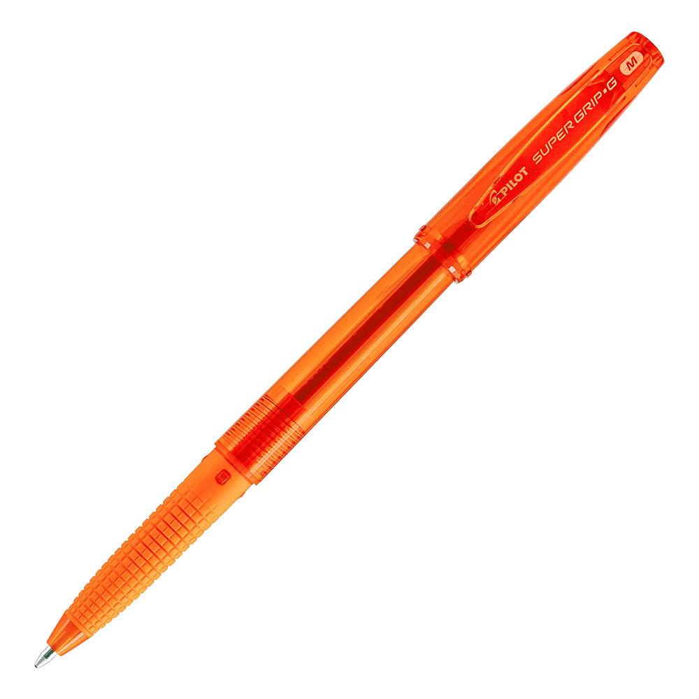 Lápiz Pasta Super Grip G 1.0 Naranjo PILOT