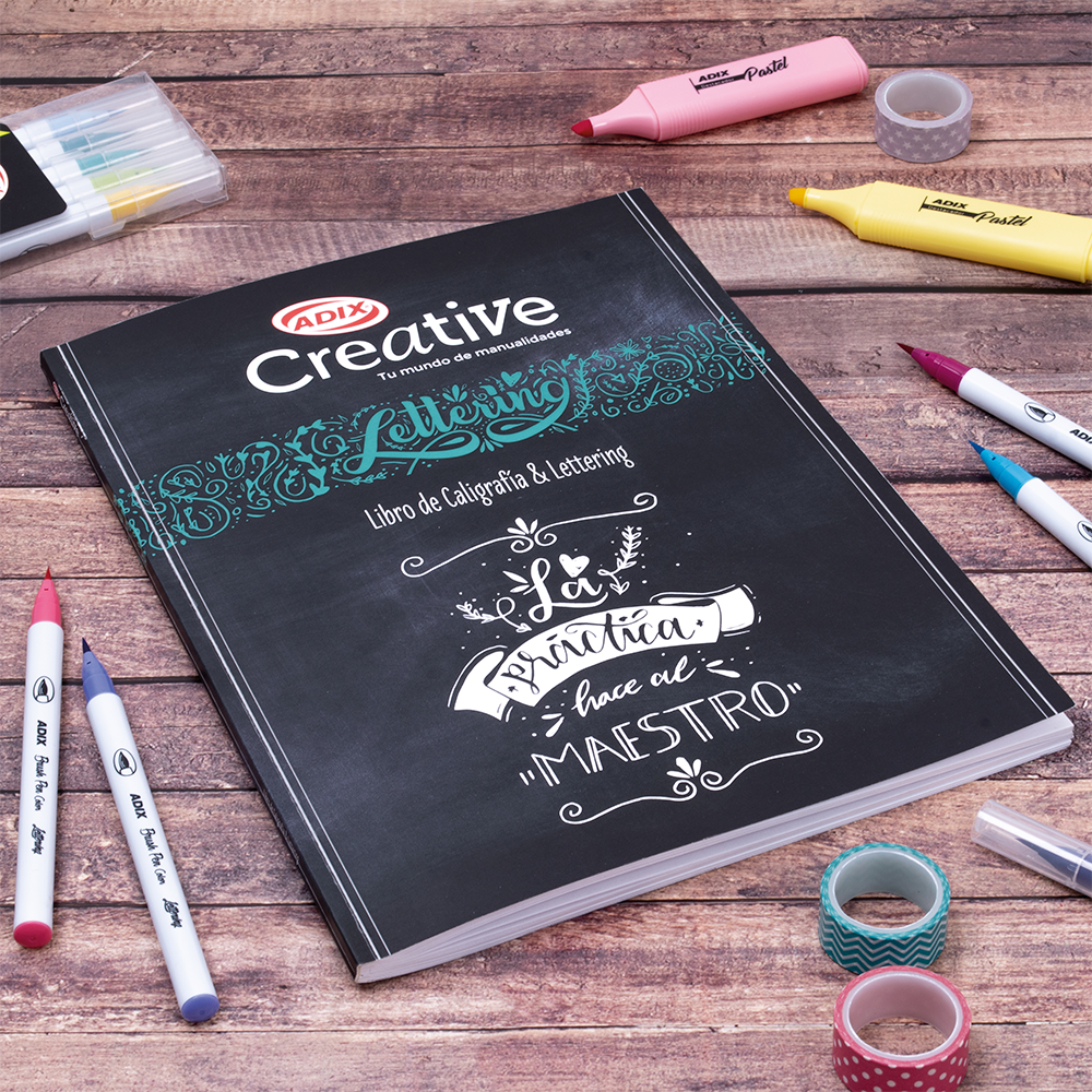 Libro para Caligrafía y Lettering Creative