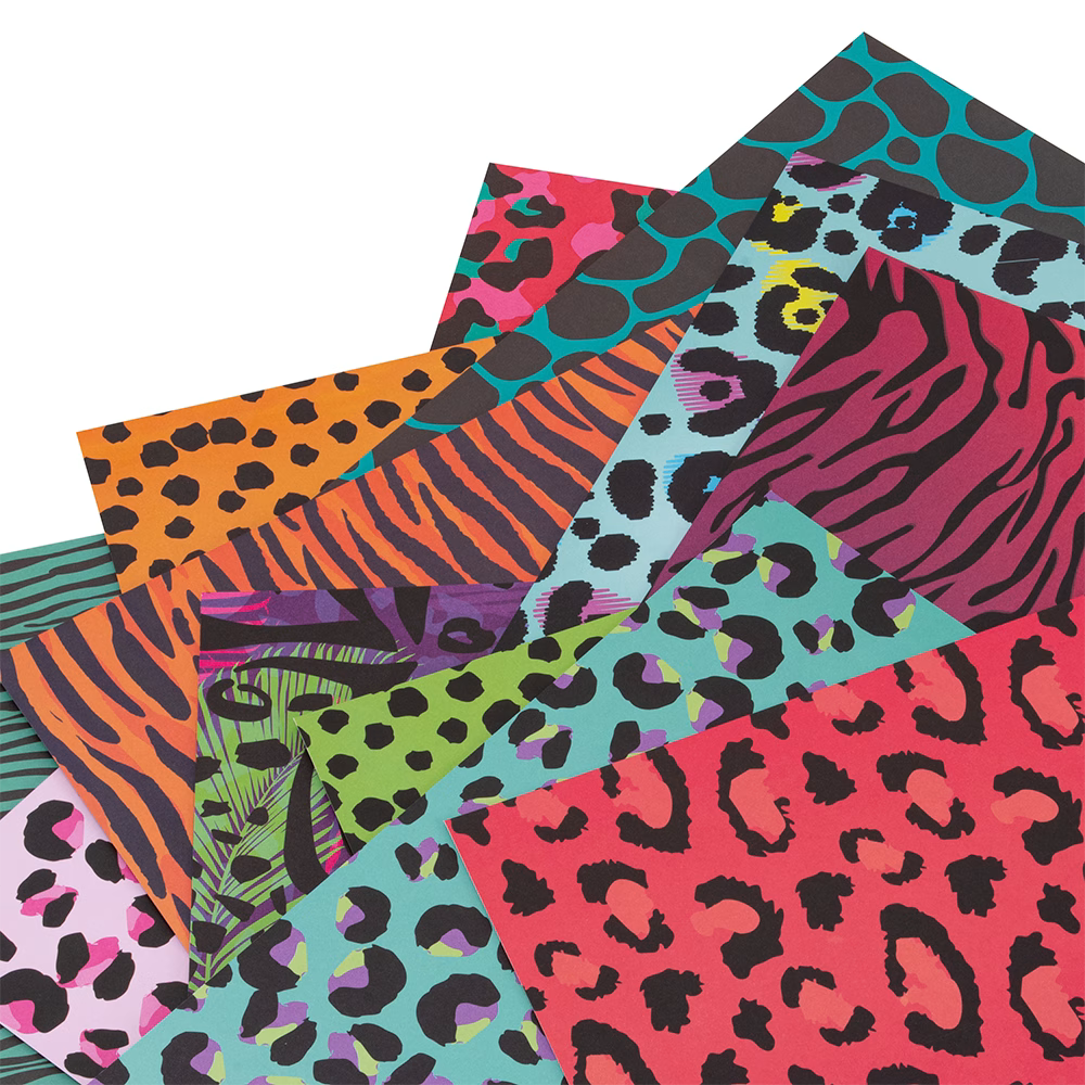 Cartulina 12 Diseños Print Fancy