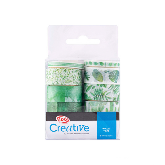 Washi Tape 8 Unidades 3 m Creative