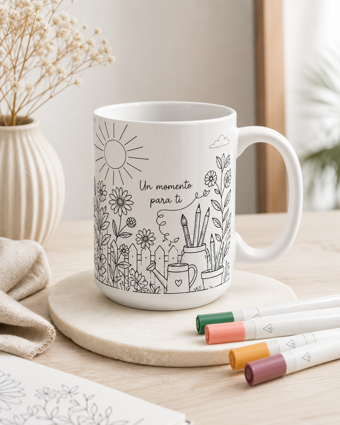 Taza para Colorear 15 oz