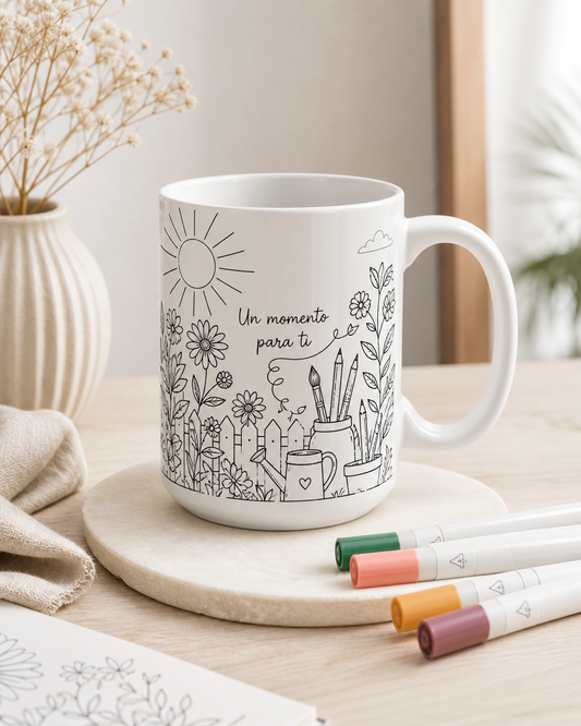 Taza para Colorear 15 oz