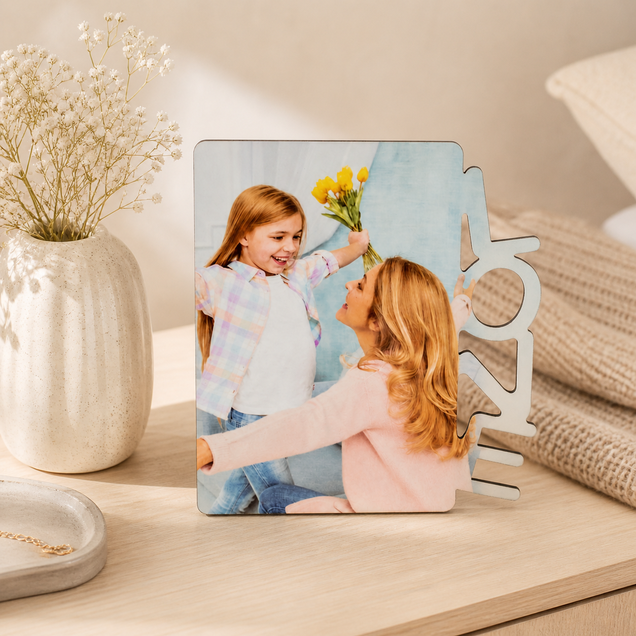 Marco de Foto Love Personalizado