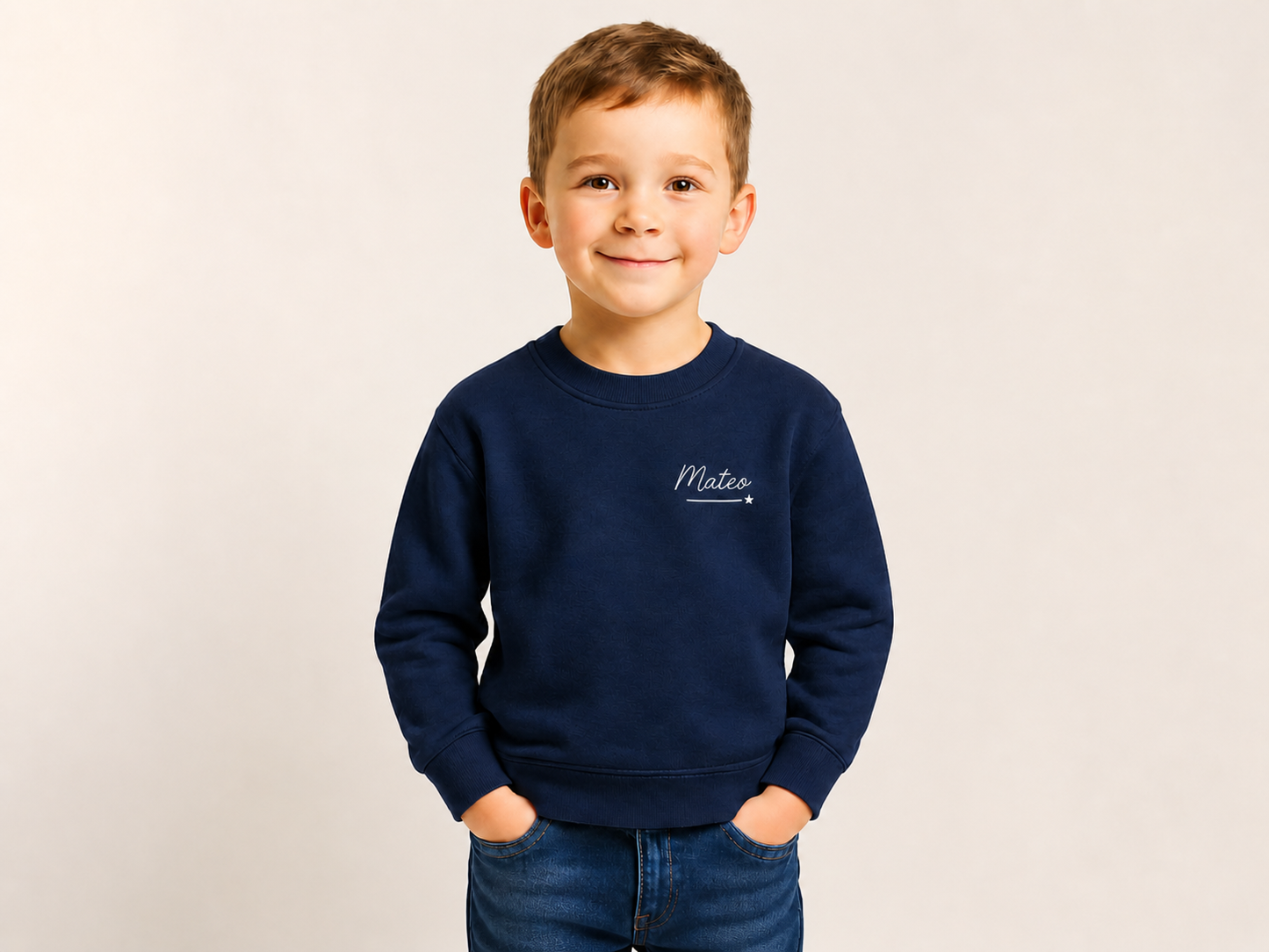 Polerón Clásico Unisex Niños Personalizado
