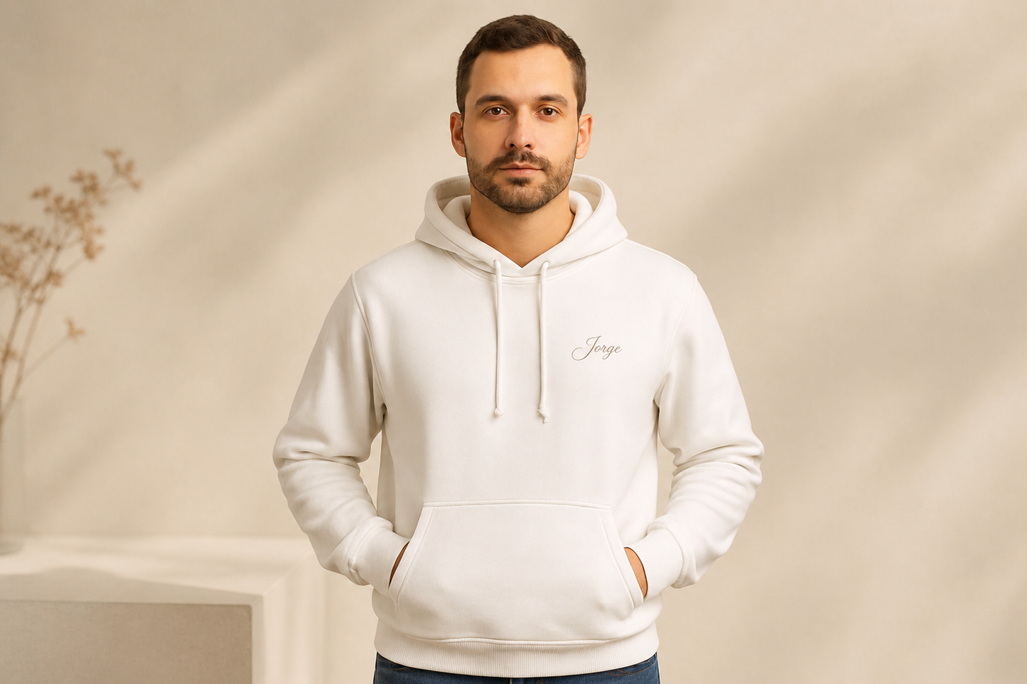 Polerón Canguro Hombre Personalizado