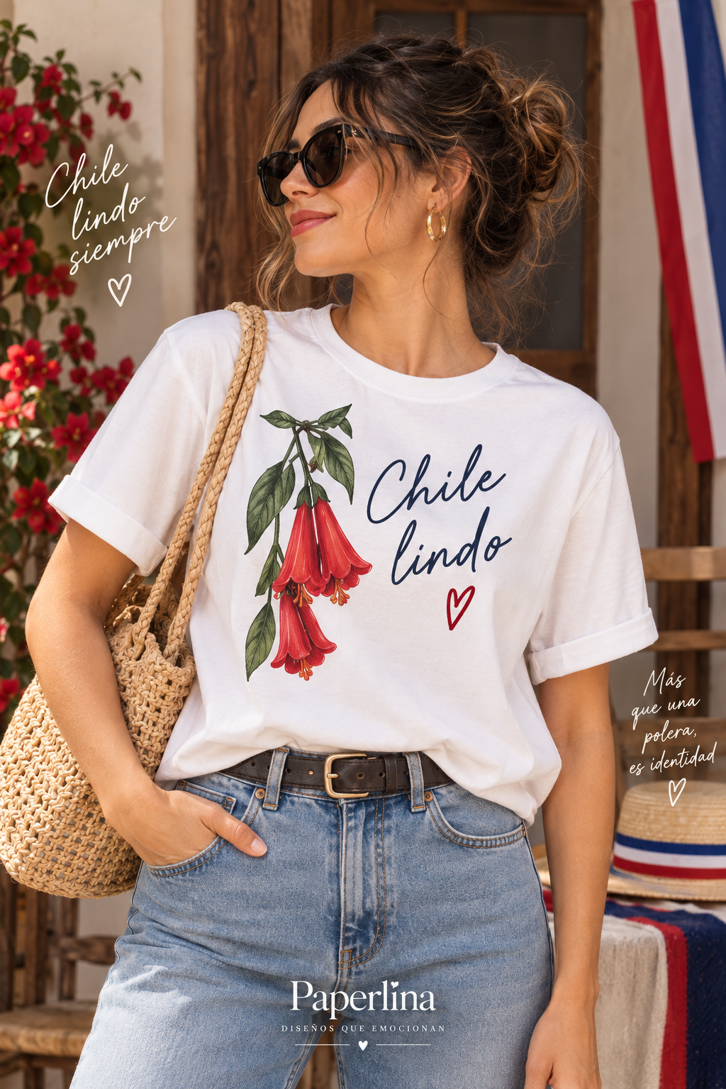 Polera OVERSIZE Fiestas Patrias Adultos