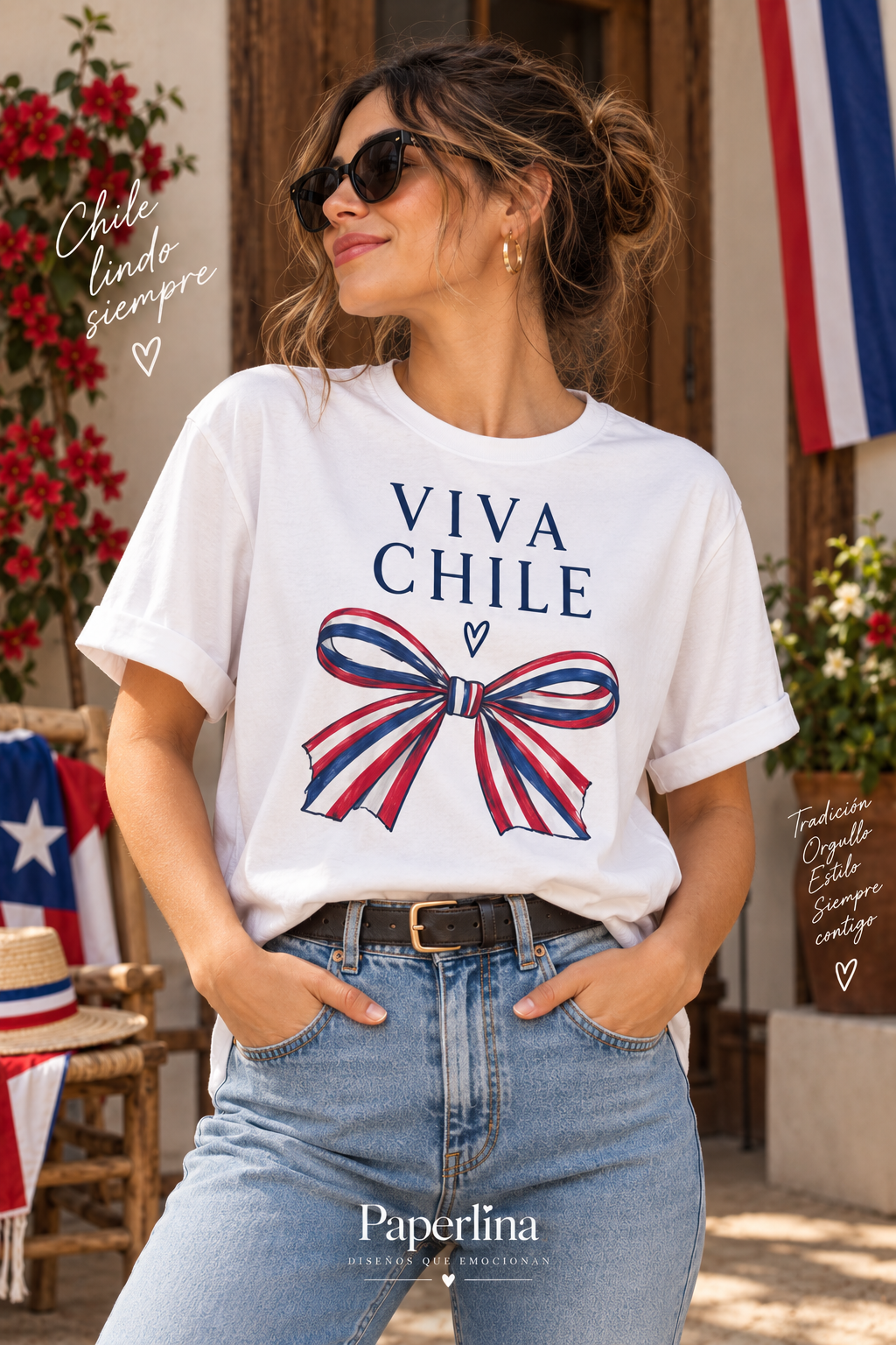 Polera OVERSIZE Fiestas Patrias Adultos