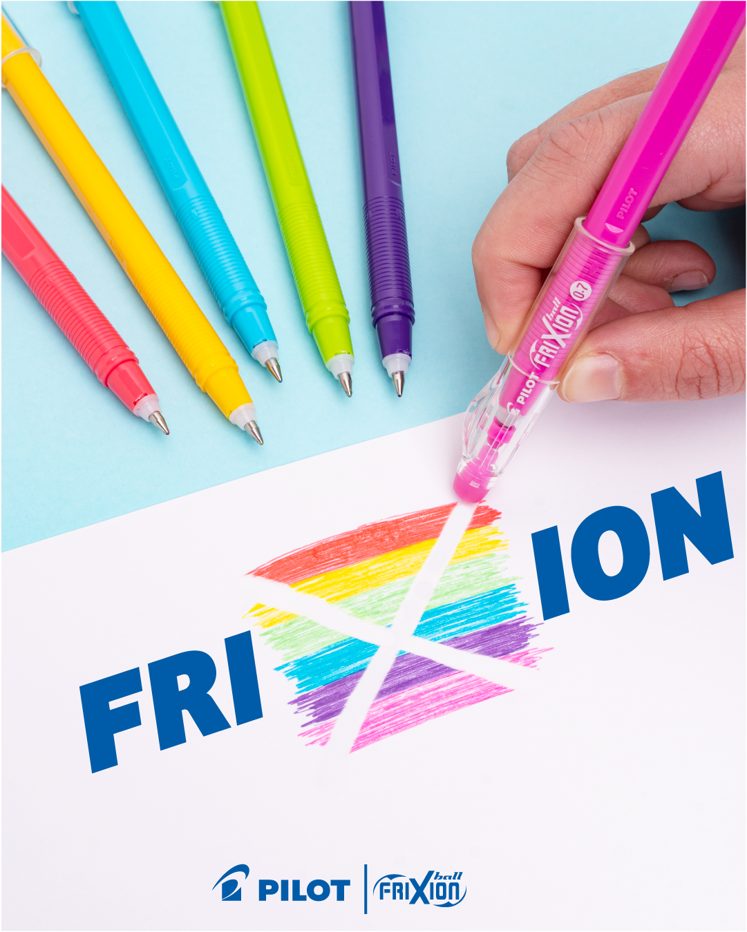 Frixion Stick Naranjo Pilot