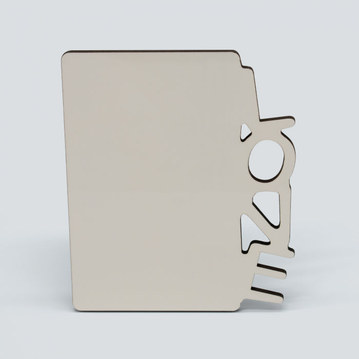 Marco Madera Love Sublimable de MDF