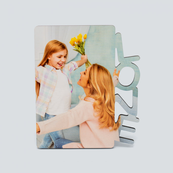 Marco Madera Love Sublimable de MDF